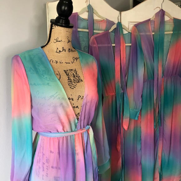 Multicolor Kaftan Coverup NEW - Picture 13 of 16
